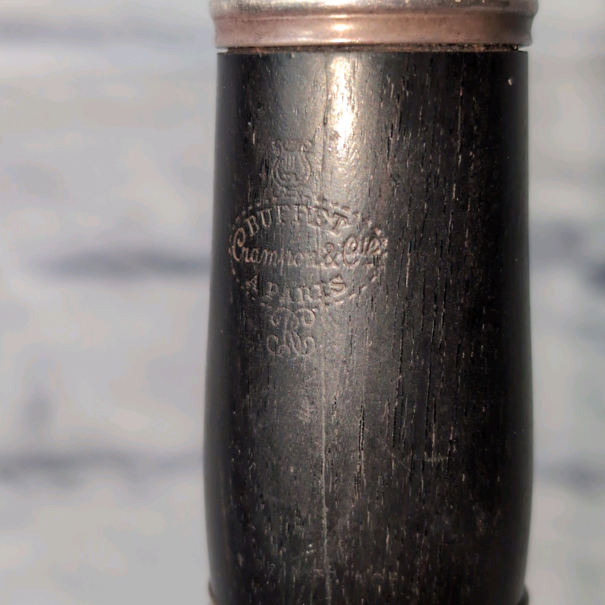 Vintage 1953 Buffet Crampon Professional Wood Clarinet – Made in France, Serial #45866