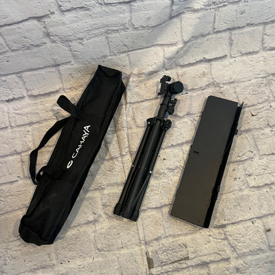 Cahaya Foldable Conductor Music Stand with Bag Sheet
