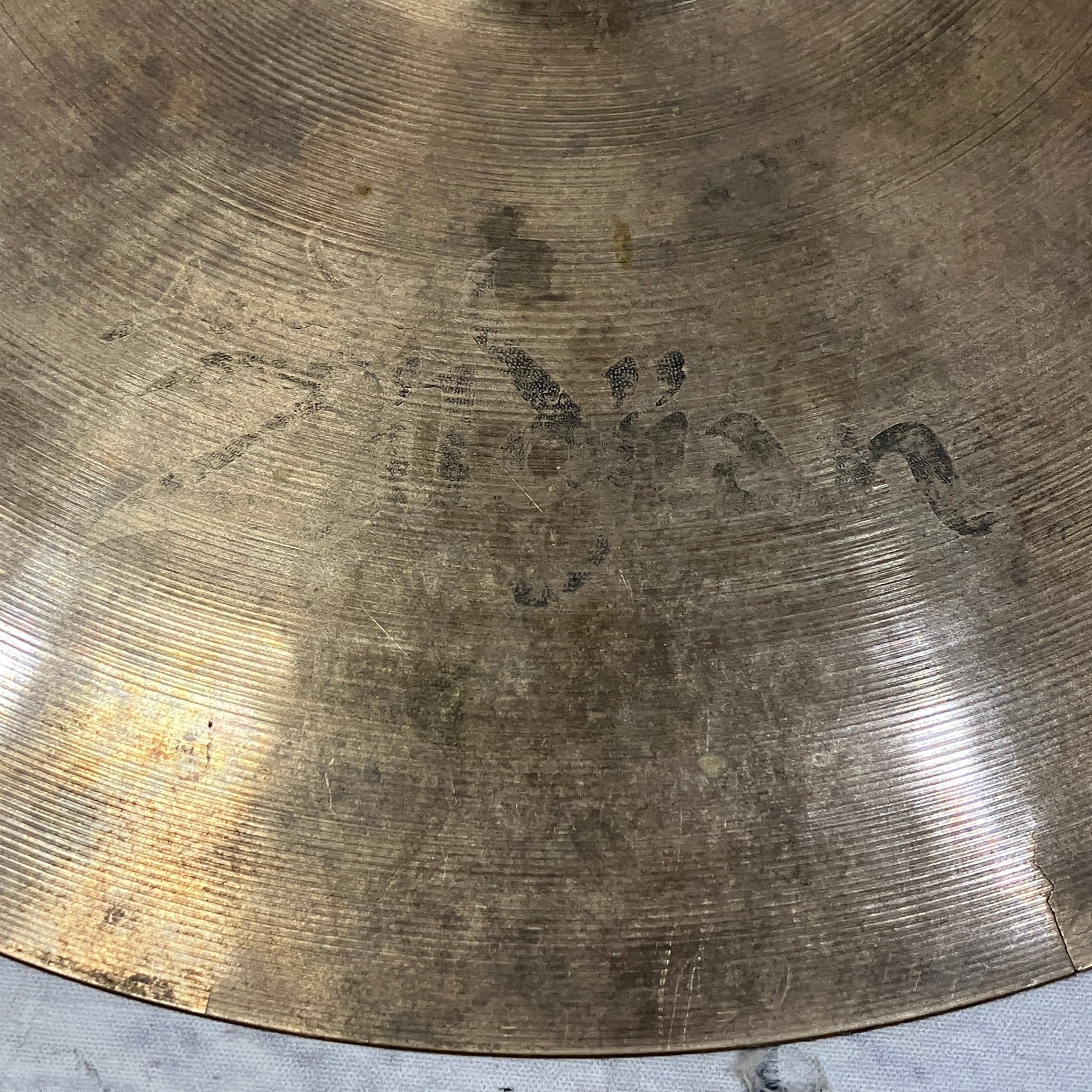 Zildjian 14 A Custom Mastersound Hi Hat Top CRACKED