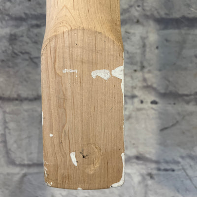 Unknown 20 Fret 4-String Maple Bass Guitar Neck with Rosewood Fretboard