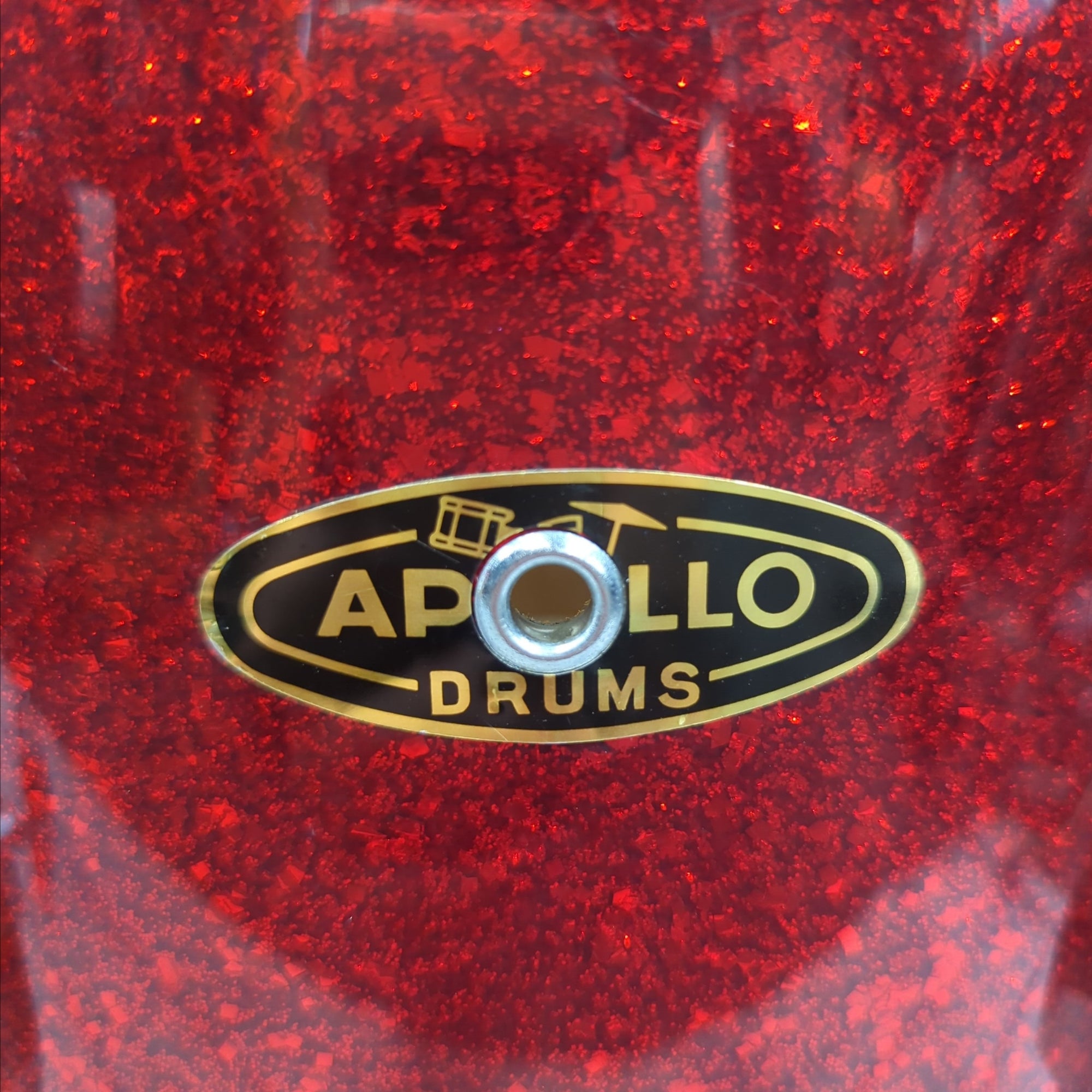 Apollo 3pc Red Sparkle MIJ 1960s Drum Set
