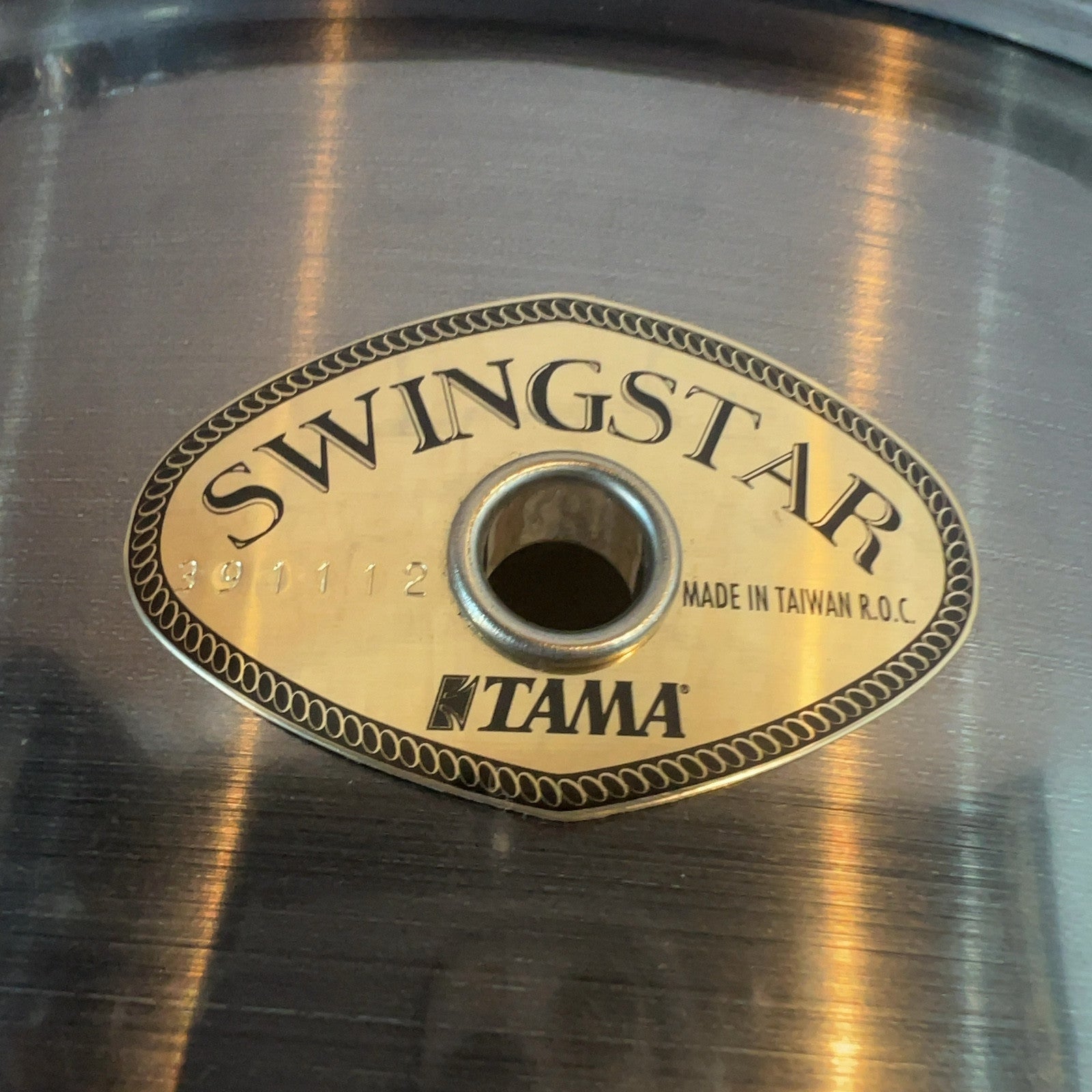 Tama 14x5 Swingstar Snare Drum Brushed Metal Taiwan