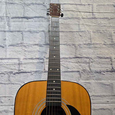 The Santa Rosa Folk Guitar Company K519 Dreadnaught  Acoustic Guitar