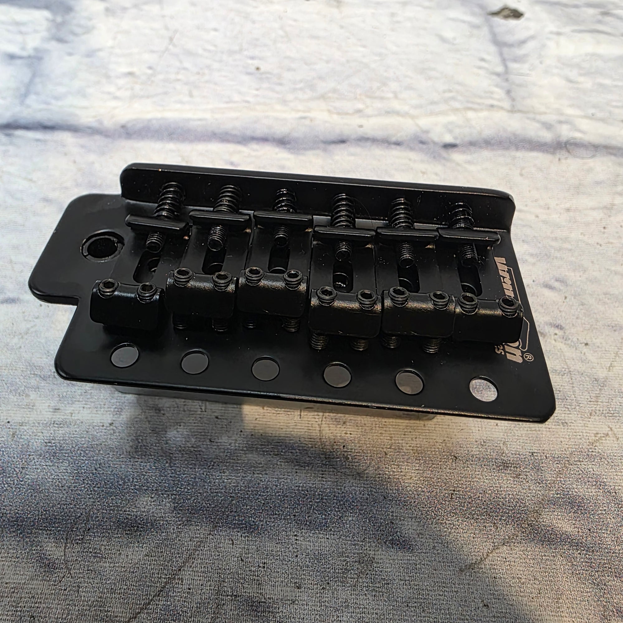Wilkinson Black Tremolo System Bridge Electric Guitar Part