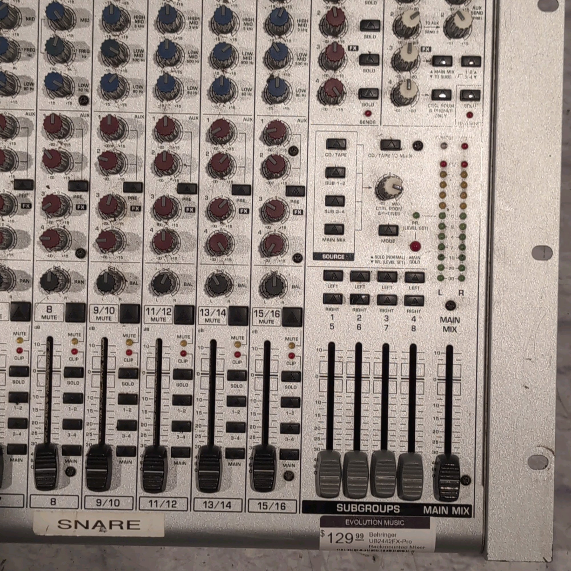 Behringer Behringer UB2442FX-Pro 16 Channel Mixer with Effects