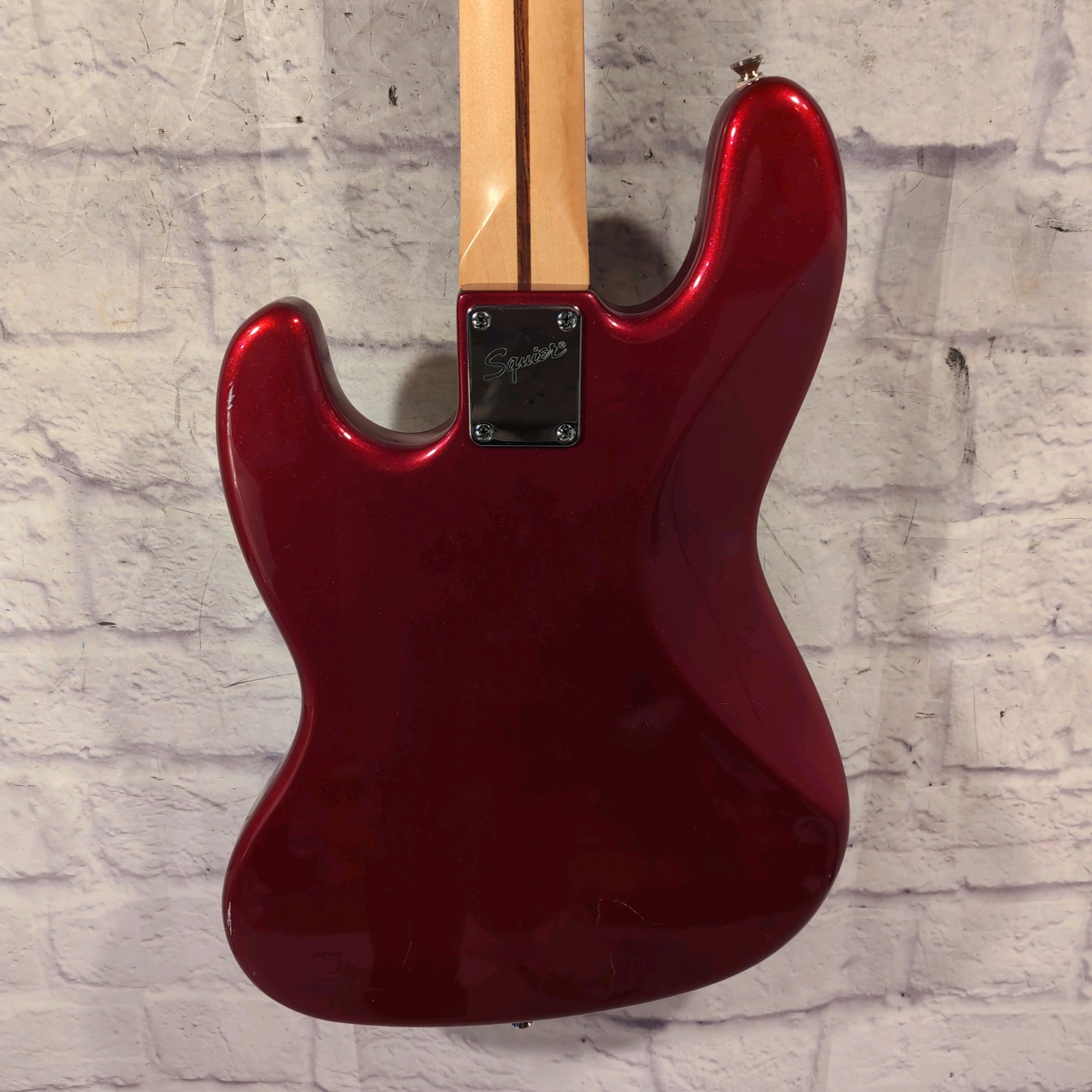 Squier Standard Series Jazz Red 4 String Bass Guitar