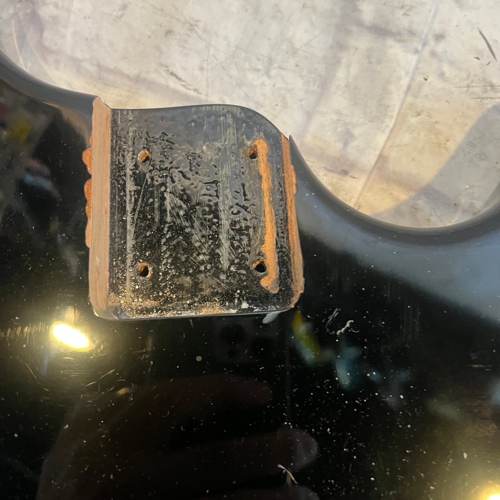 Unknown Loaded Bass Guitar Body