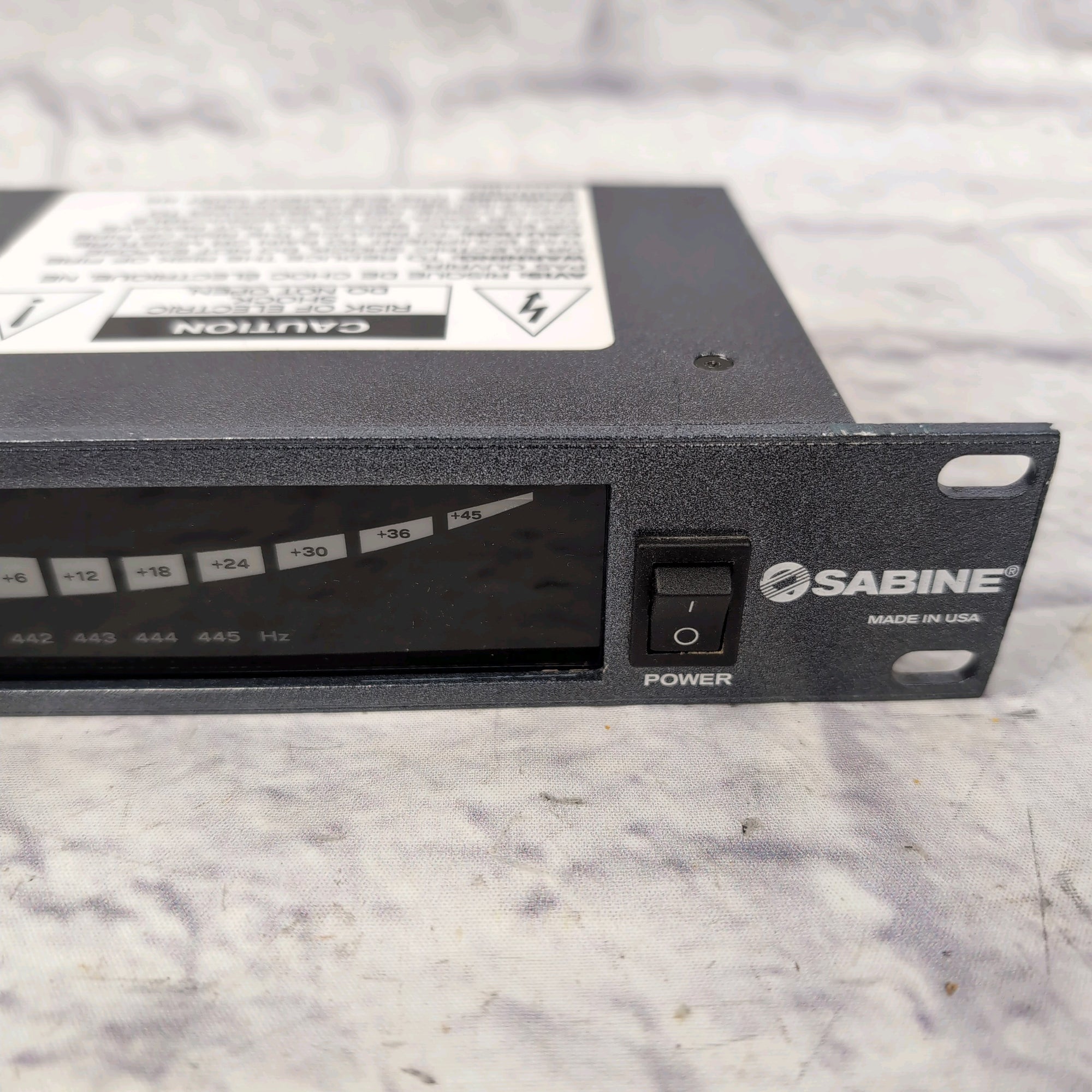 Sabine RT-7100 Rack Tuner