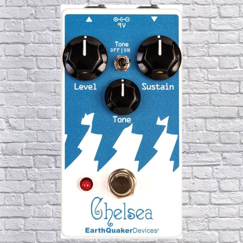 EarthQuaker Chelsea Low End Fuzz Driver Pedal with Level  Tone and Sustain Controls