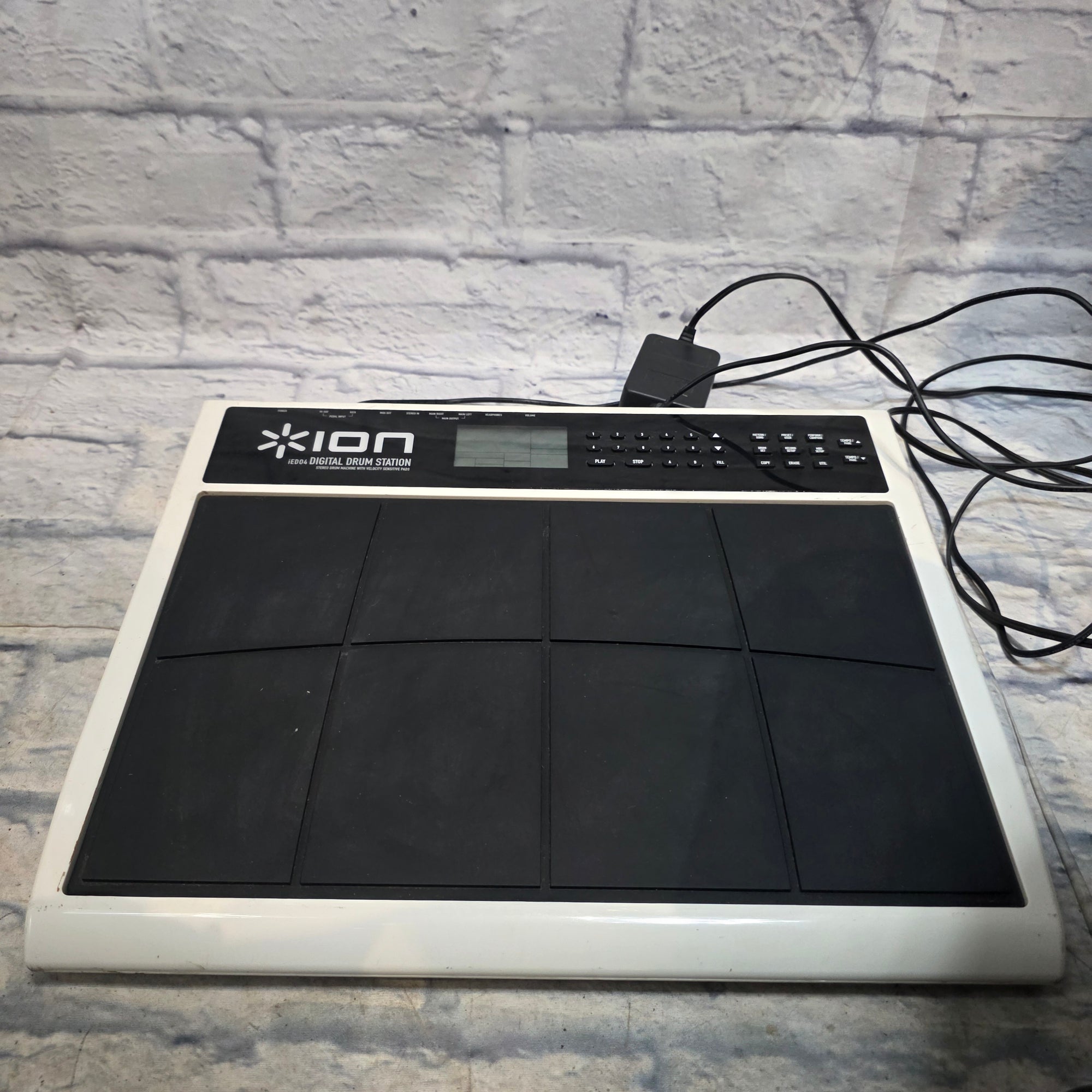 Ion Audio iED04 Stereo Drum Machine Electric Drum Machines