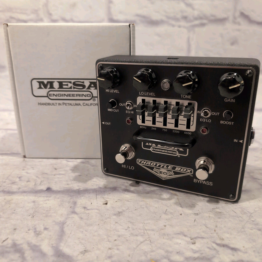 Mesa Engineering Throttlebox EQ Pedal