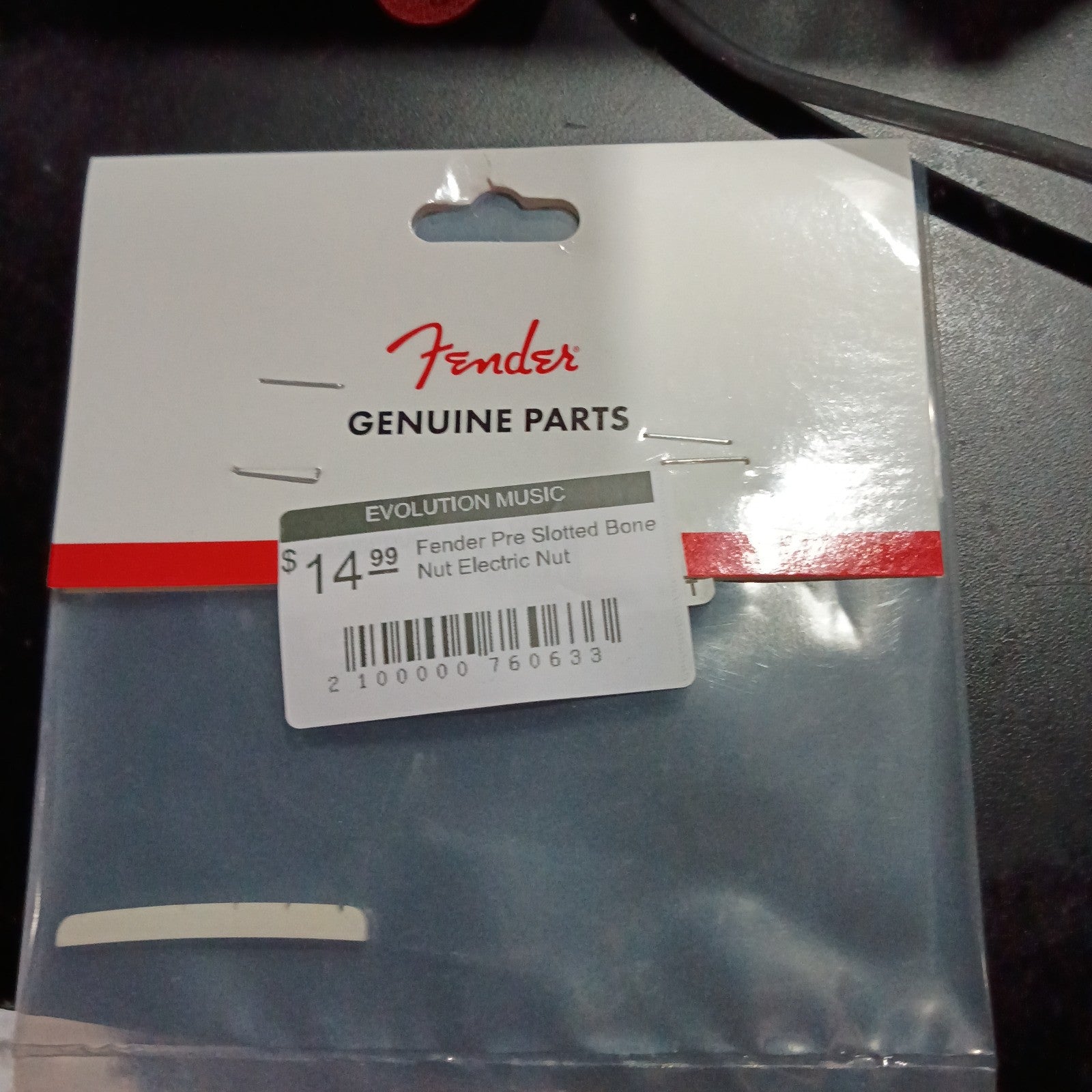 Fender Pre Slotted Bone Nut Electric Nut