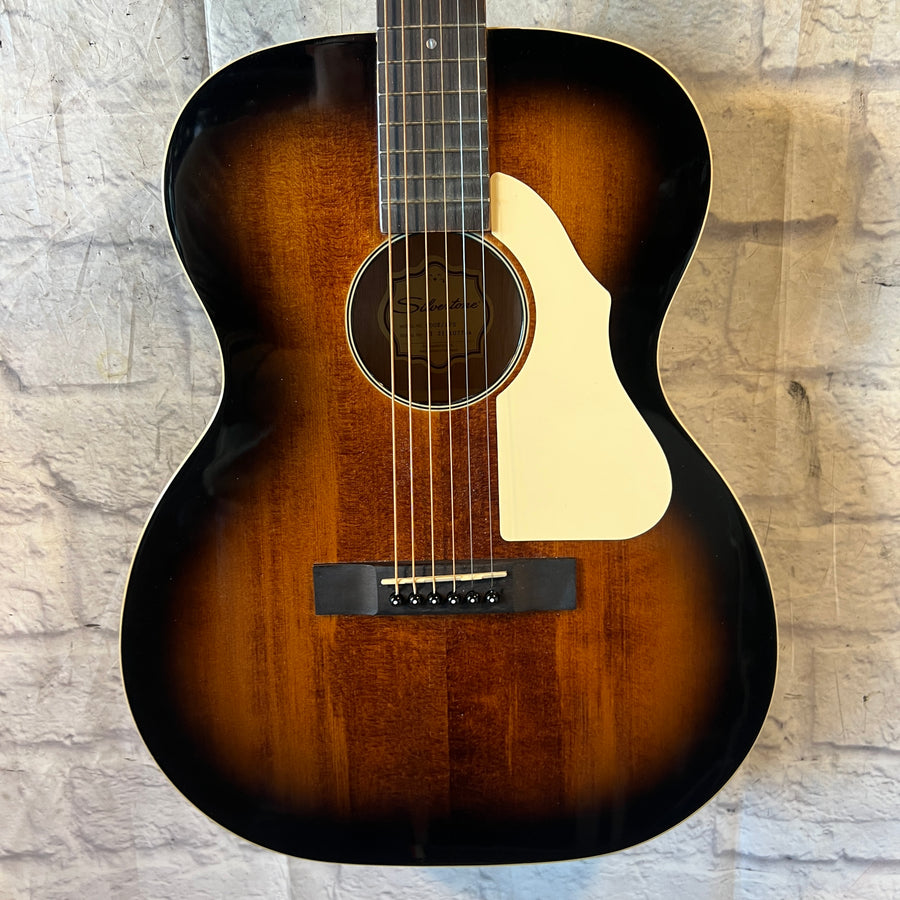 Silvertone 600E AVS Orchestra Acoustic Electric Guitar