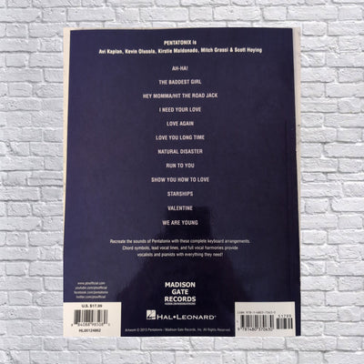 Pentatonix - PTX Piano Vocal Guitar Songbook