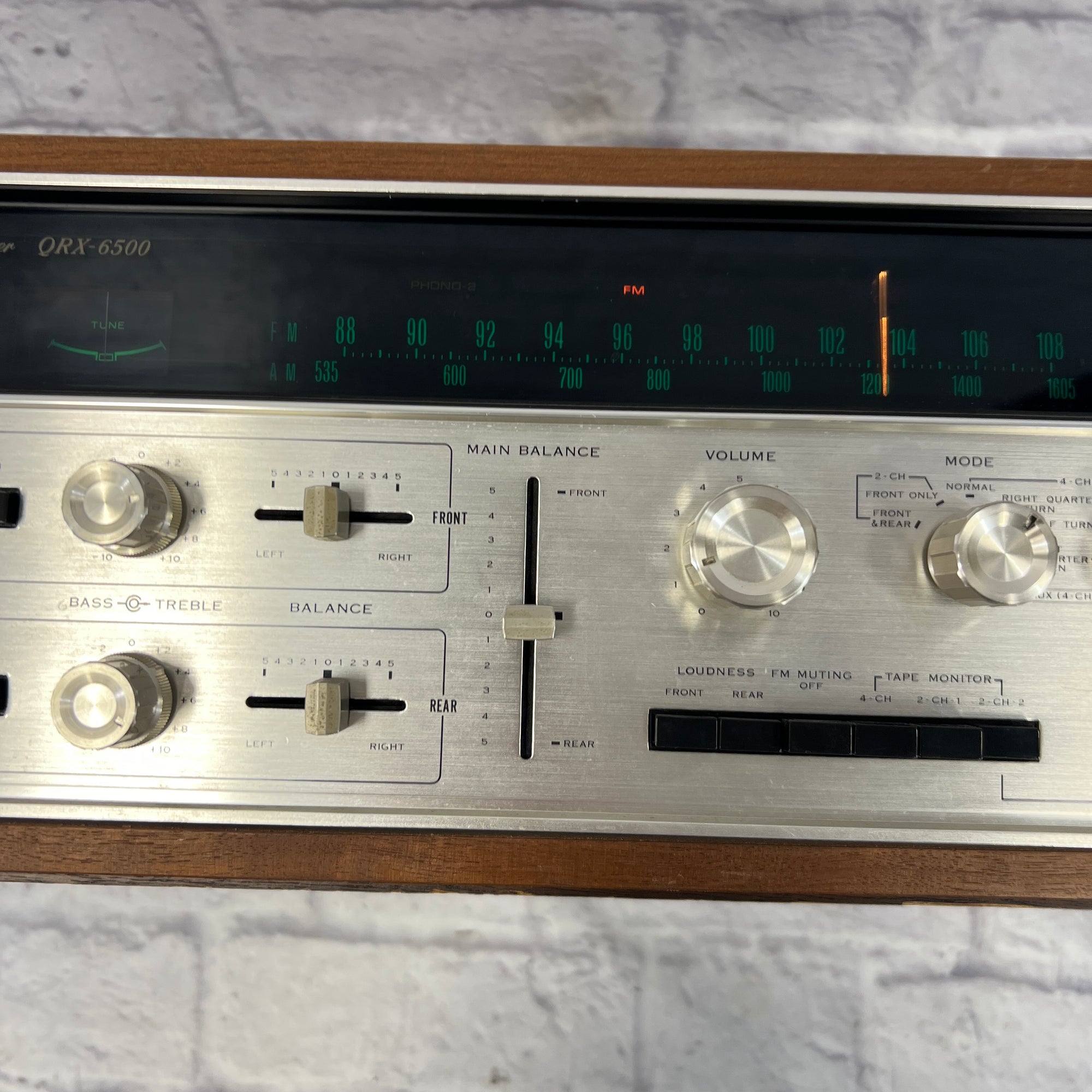 Sansui QRX-6500 Vintage Quadraphonic Stereo Receiver - Evolution Music