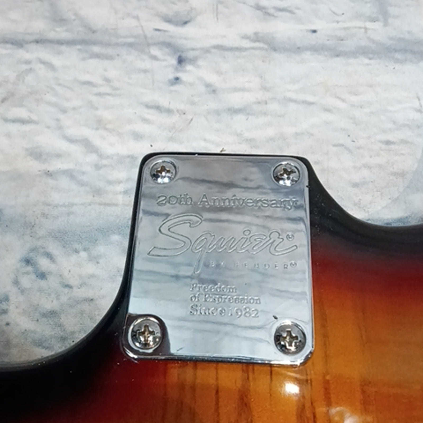 Squier 20th Anniversary Stratocaster Body Electric Guitar Body