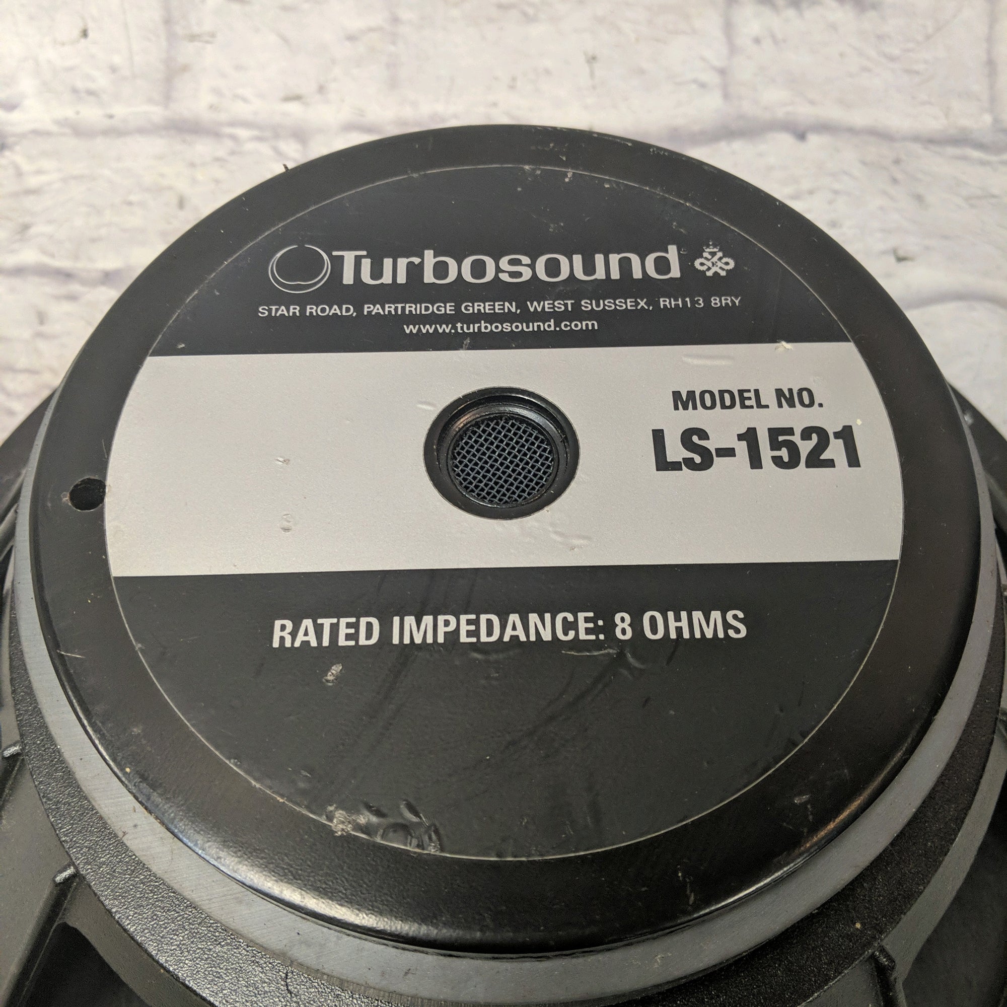 TurboSound LS-1521 15in 8 ohm Woofer Speaker