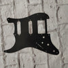 Unknown Black Anodized Metal HSS Strat Pickguard