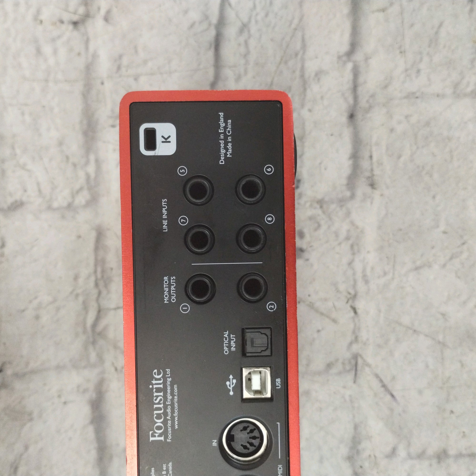 Focusrite Scarlet 18I8 Audio Interface