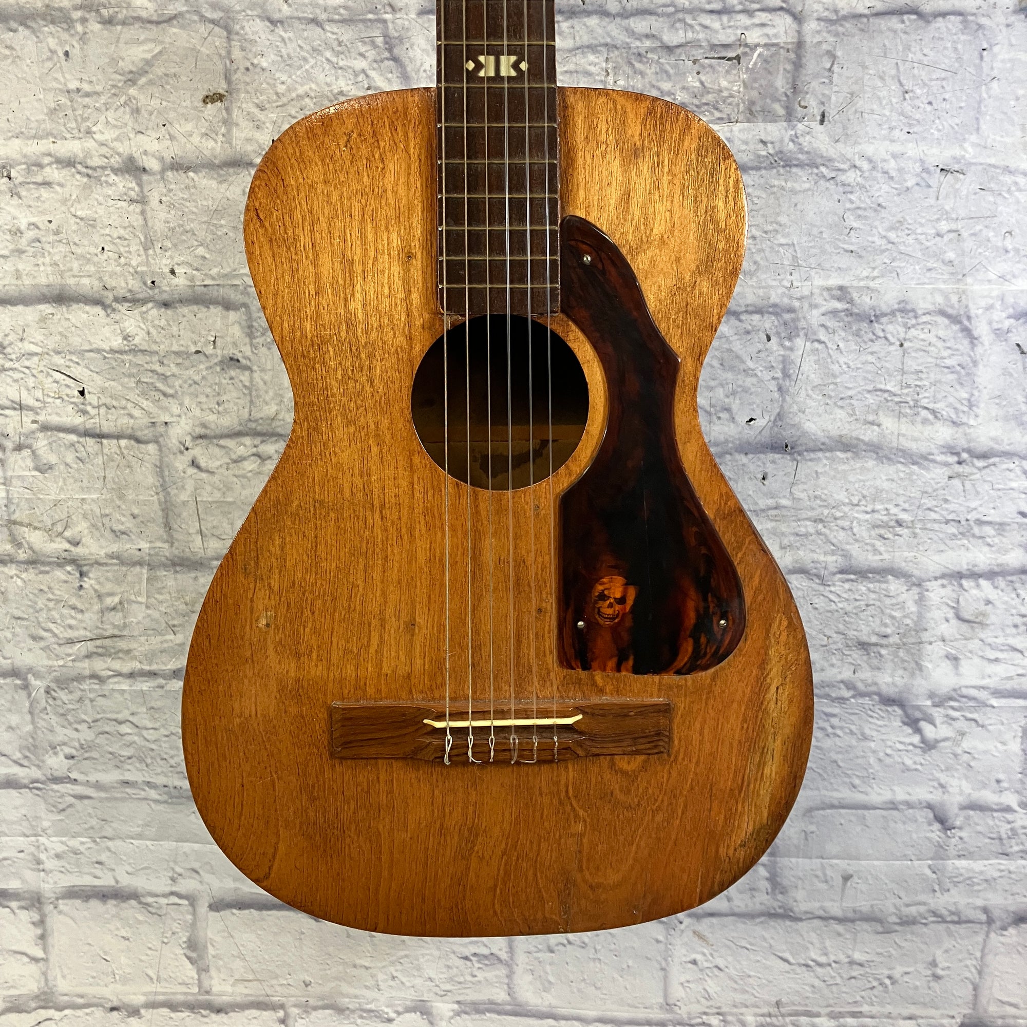 Unknown Six Sting Acoustic Guitar (With Case) Acoustic Guitar