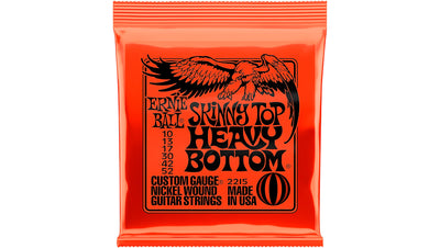 Ernie Ball Skinny Top Heavy Bottom Nickel Electric Guitar Strings 10-52