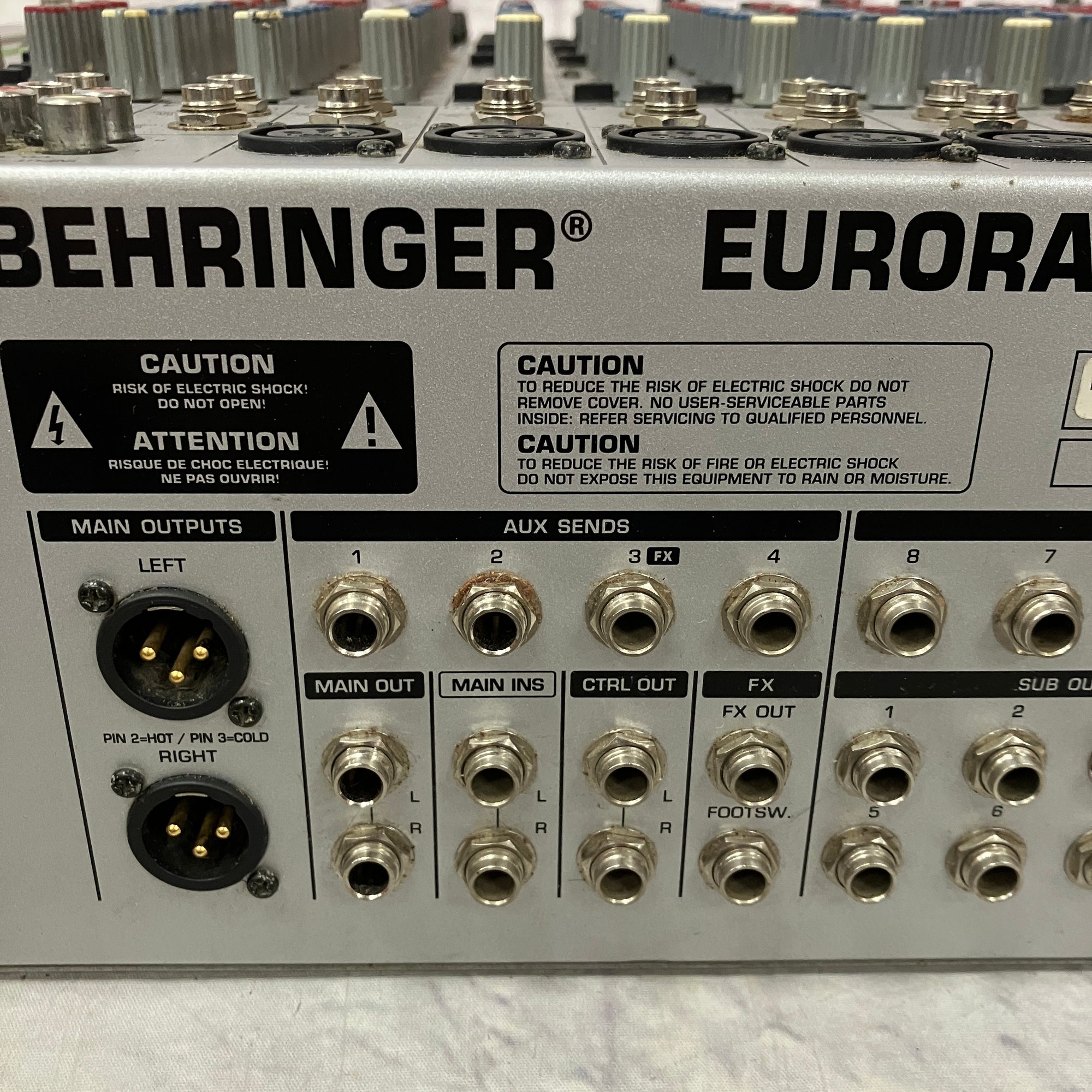Behringer UB2442FX-Pro Rackmounted Mixer - Evolution Music