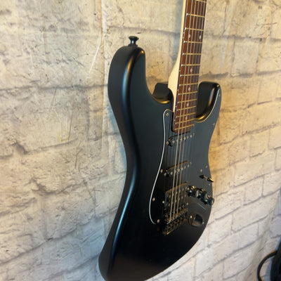 Squier 20th Anniversary Strat Matte Black Finish