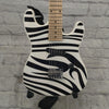 BG Mini Strat "White Tiger" Electric Guitar