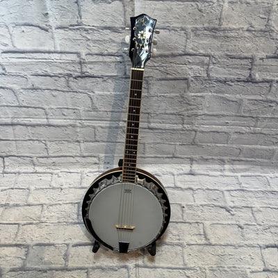 Michael Kelly 6 String Banjitar Banjo Guitar w/ case