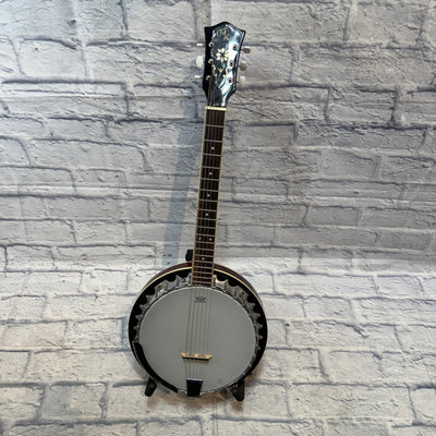 Michael Kelly 6 String Banjitar Banjo Guitar w/ case