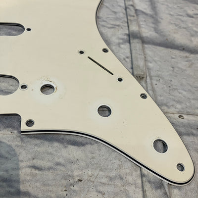Unknown White Stratocaster Pickguard