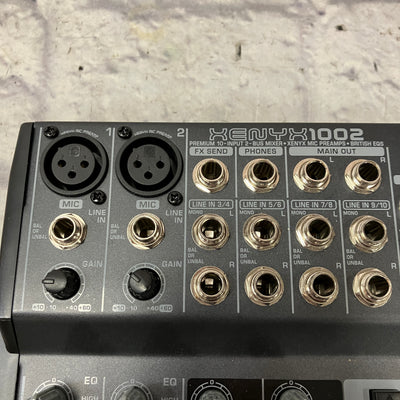 Behringer Xenyx1002 Four Channel Mixer