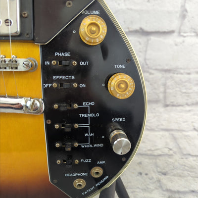 Univox / Kay Effector Vintage 1970's Electric Guitar w/ Built in Effects