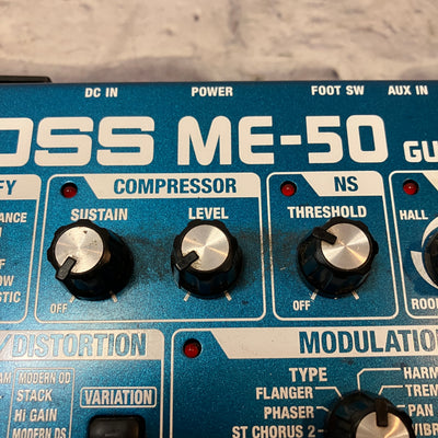 Boss ME-50 Guitar MultiEffects Unit