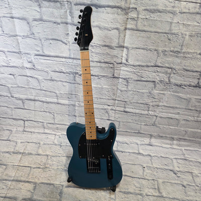 Partscaster T-Style With Case Electric Guitar