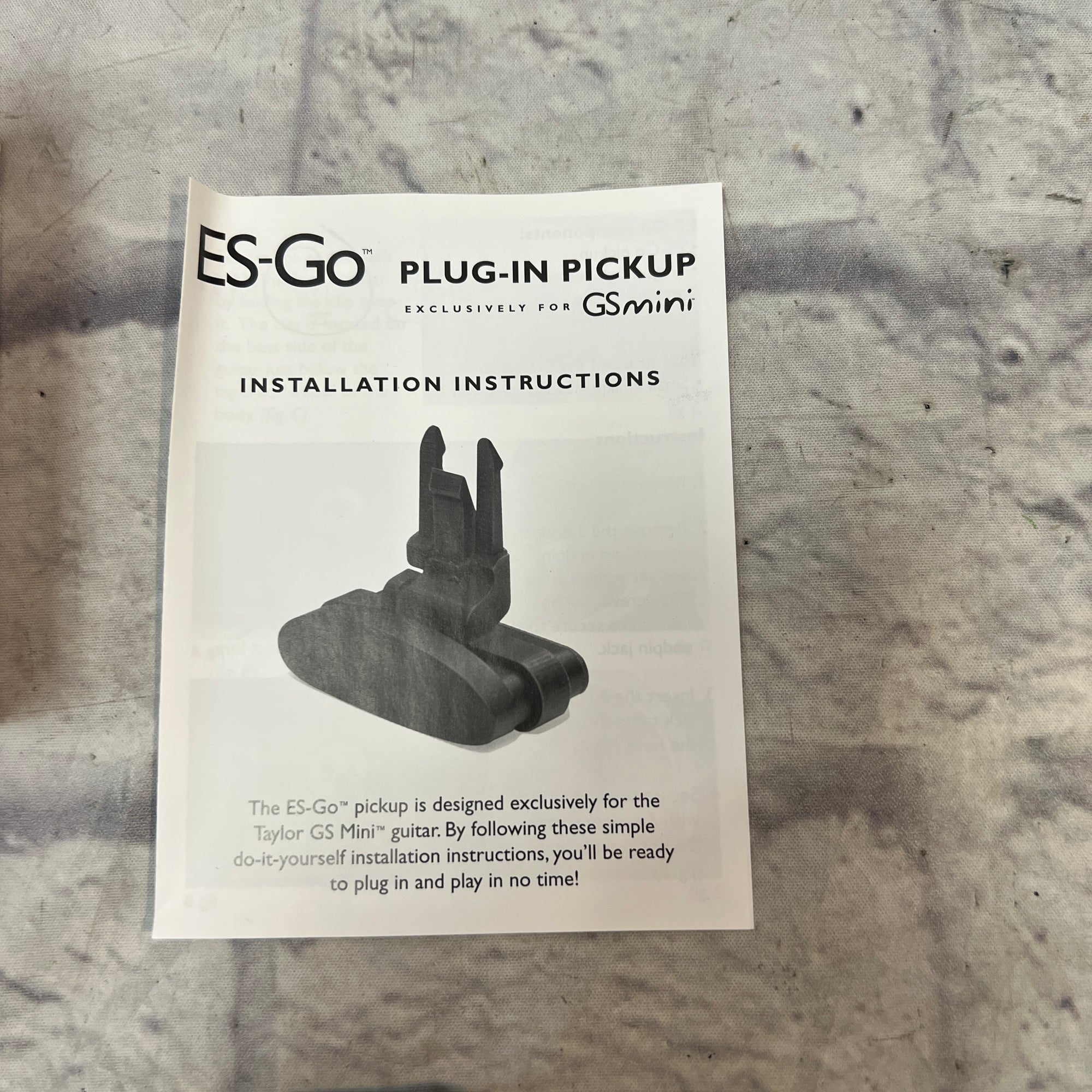 Taylor ES-Go GS Mini Plug In Acoustic Guitar Pickup