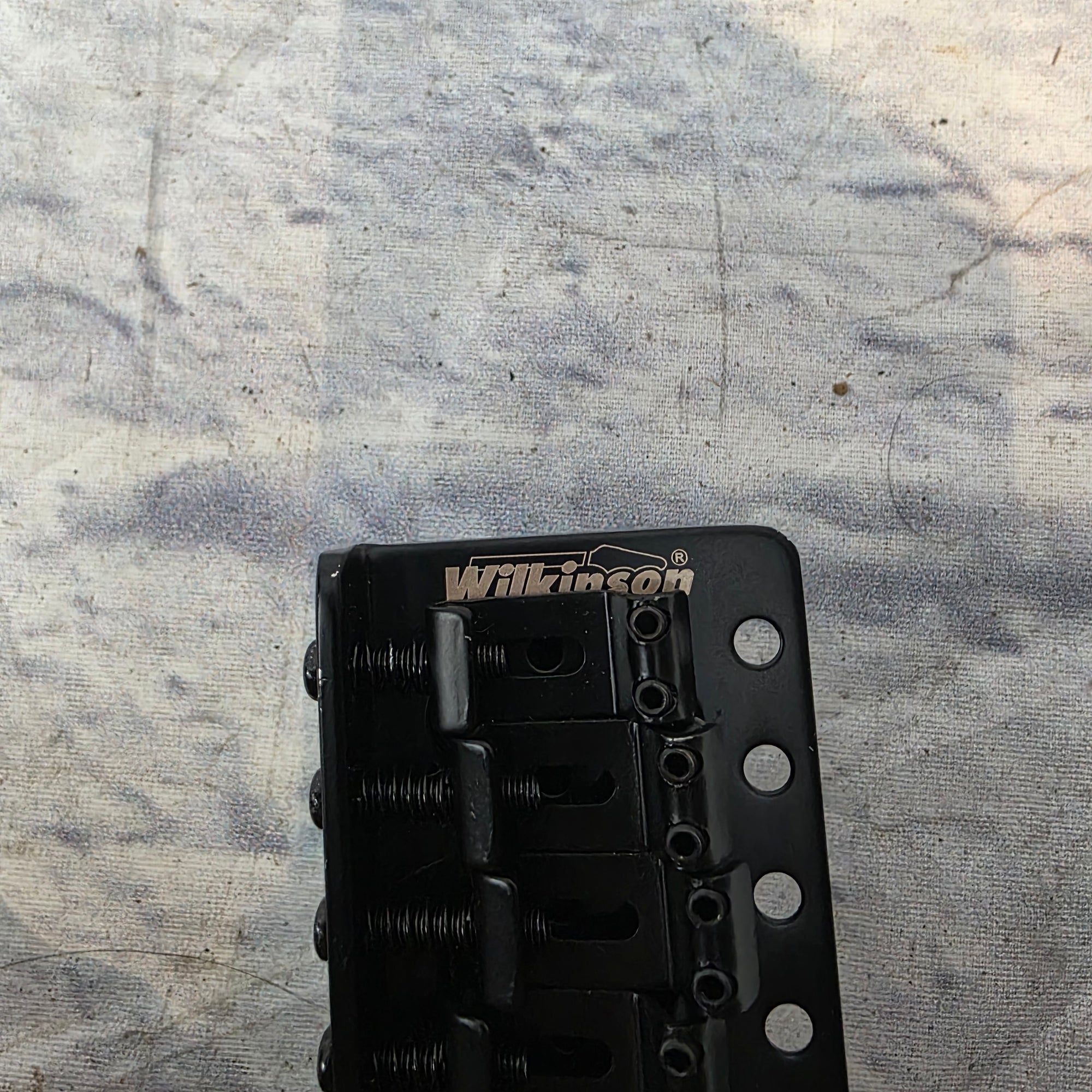 Wilkinson Black Tremolo System Bridge Electric Guitar Part