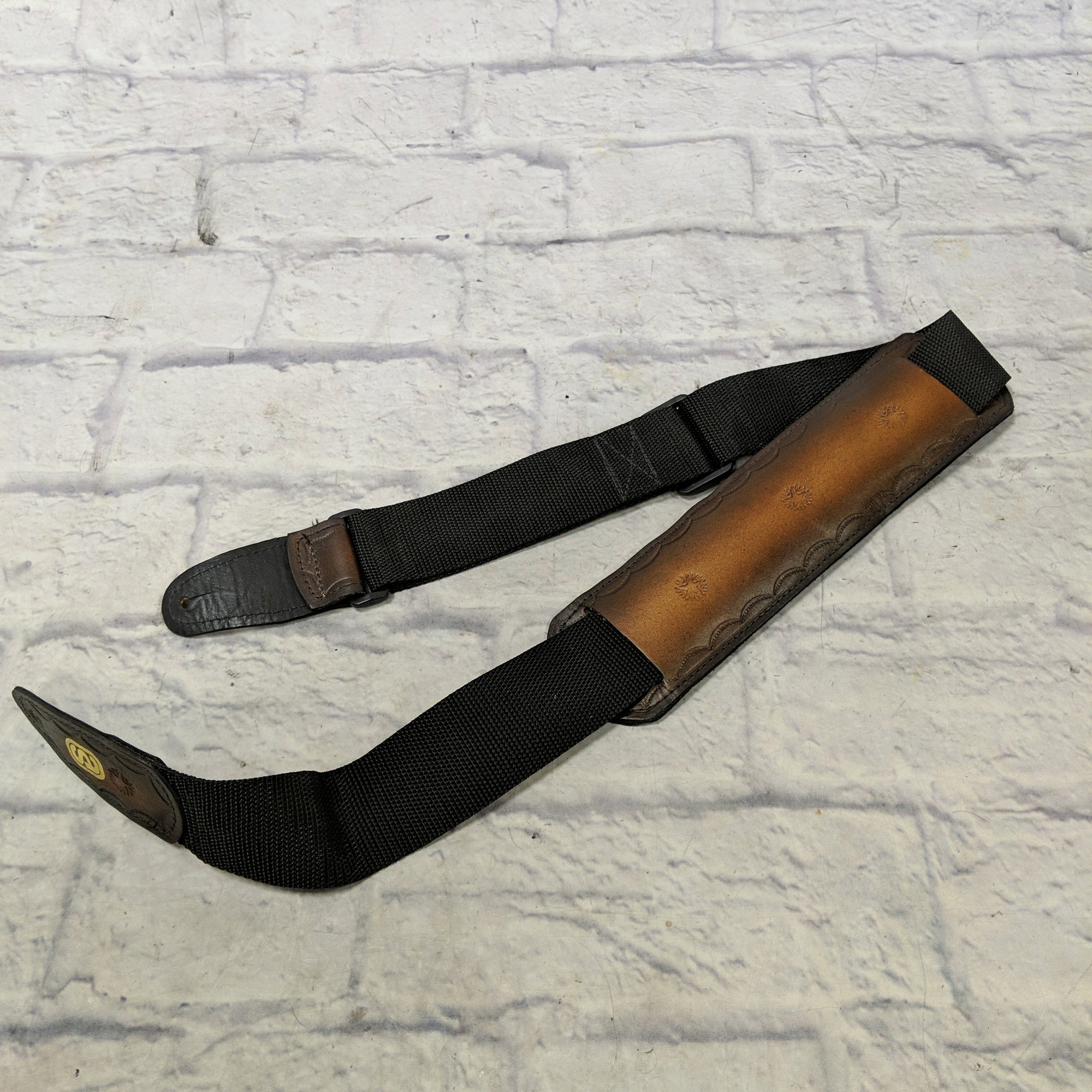 Unknown Nylon Strap with Leather Pad Strap