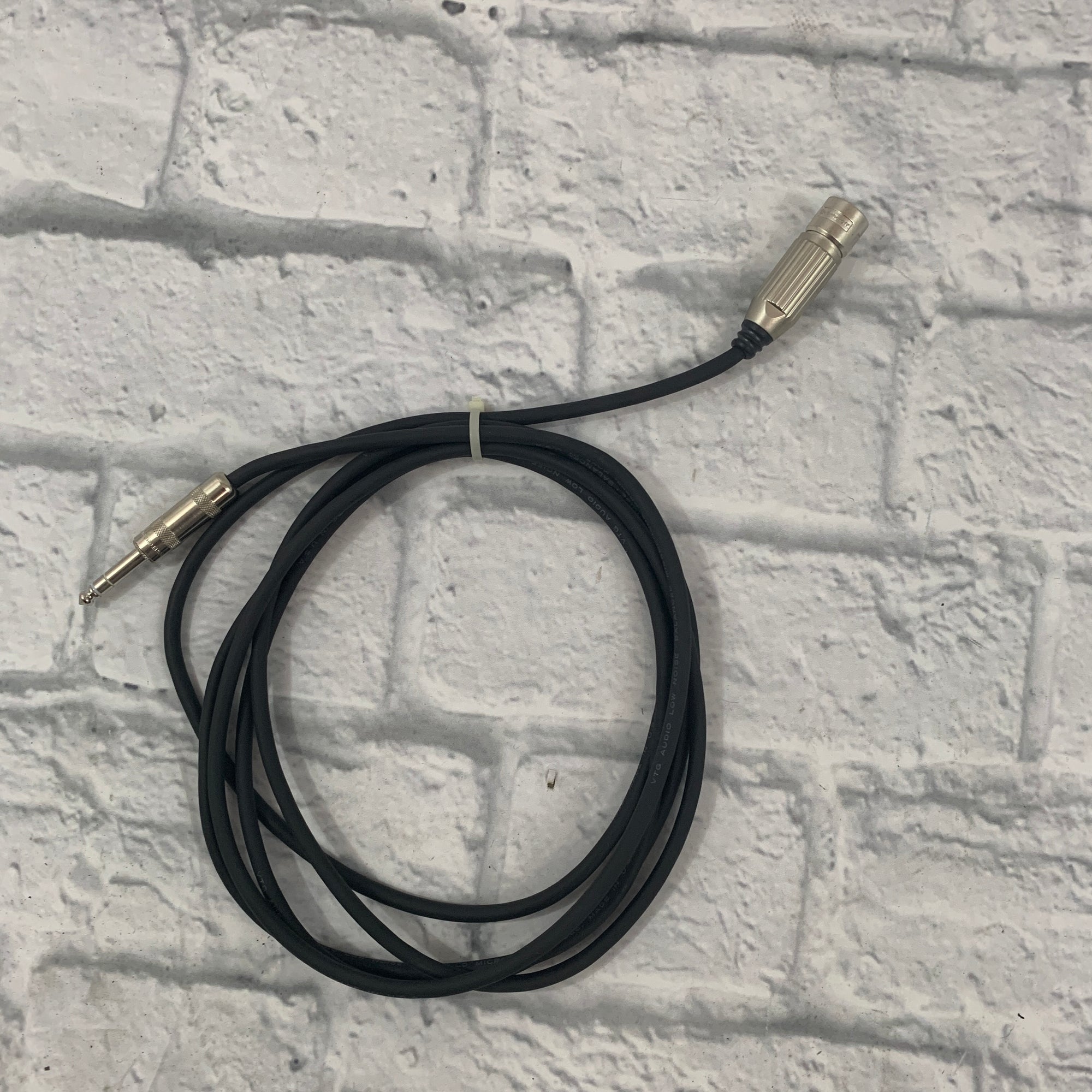 VTG Audio Low Noise Balanced XLR to 1/4" Interconnect / Microphone Cable