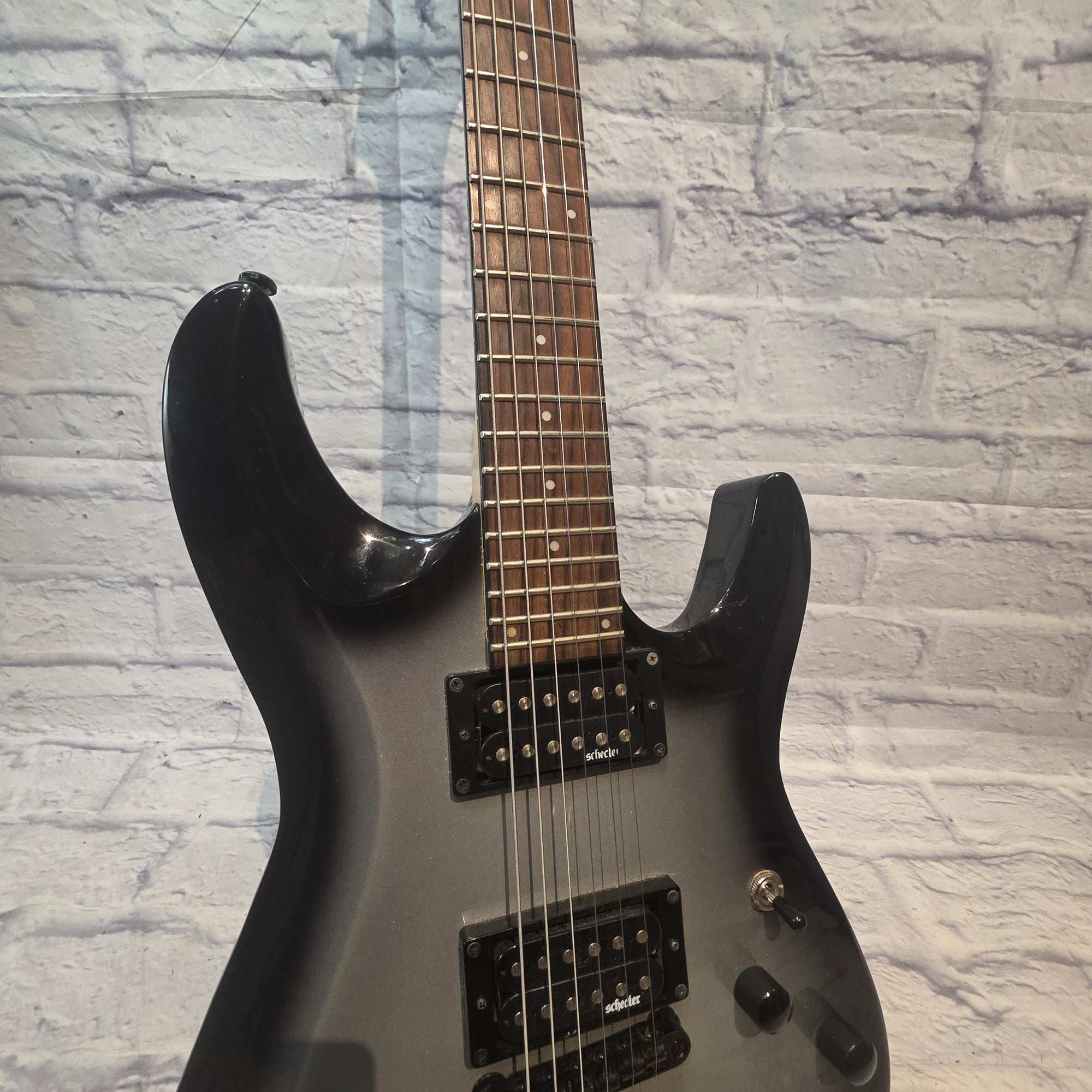 Schecter C-6 Elite Diamond Series - Silver Burst Electric Guitar