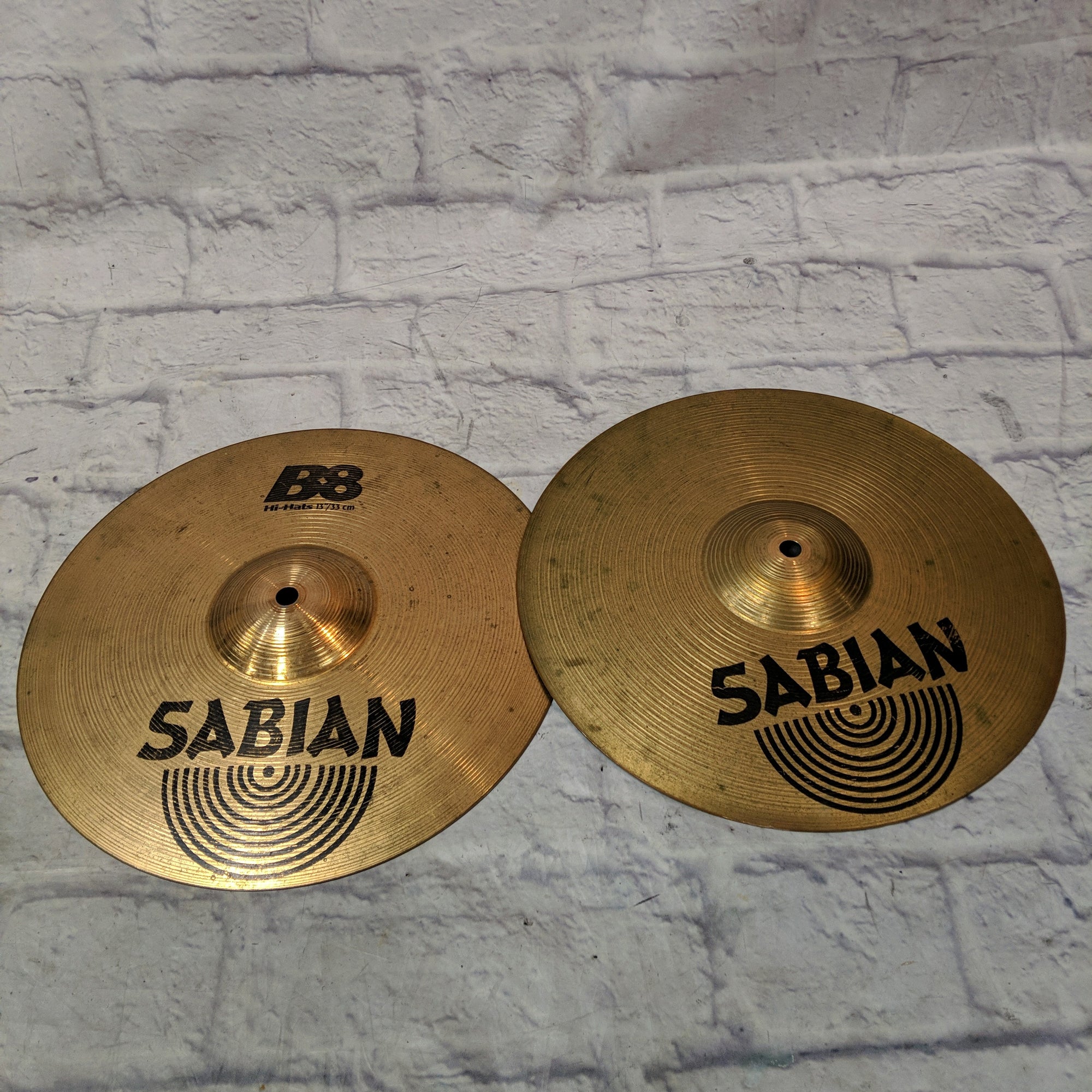 Sabian 13 B8 Hi Hat Cymbals