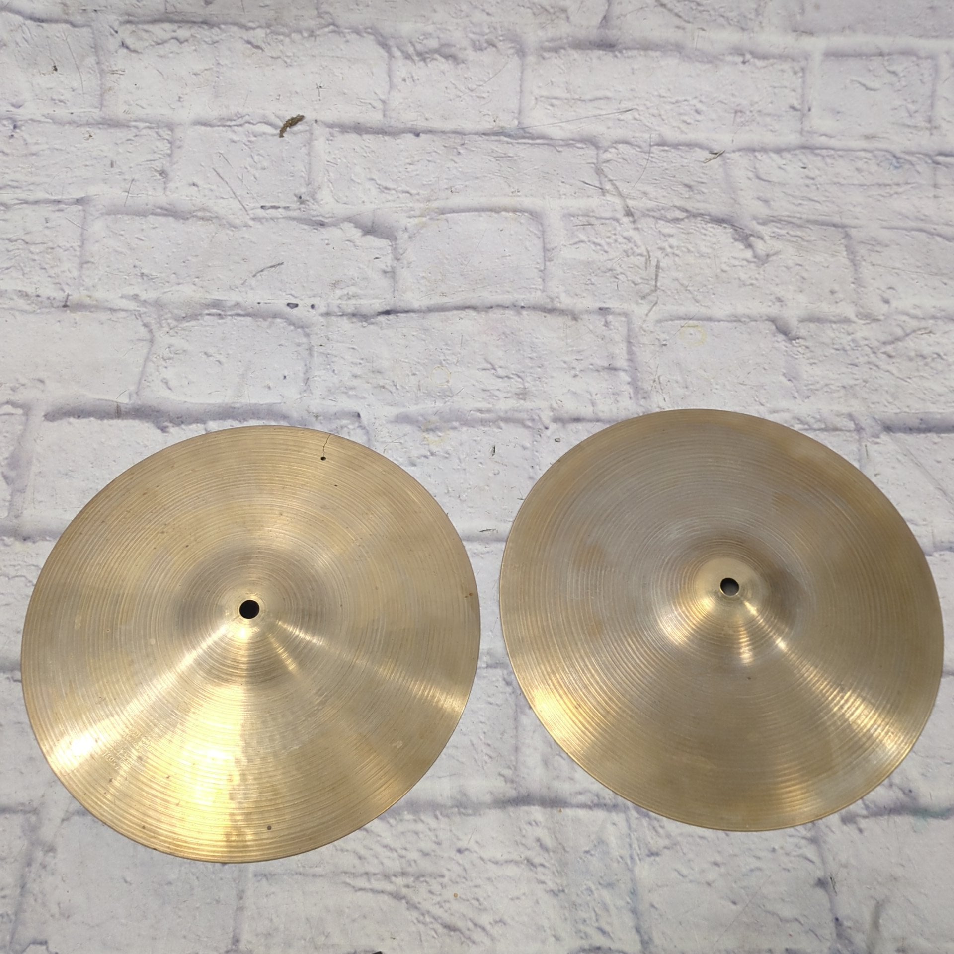 Zildjian Avedis 12 Hi Hats Cracked