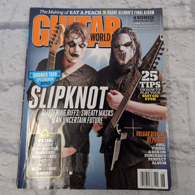 Guitar World June 2012 | Slipknot | Allman Brothers | Summer Tour Blowout Magazine