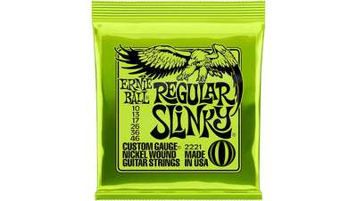 Ernie Ball  EB2221 Regular Slinky Electric Guitar Strings 10 - 46