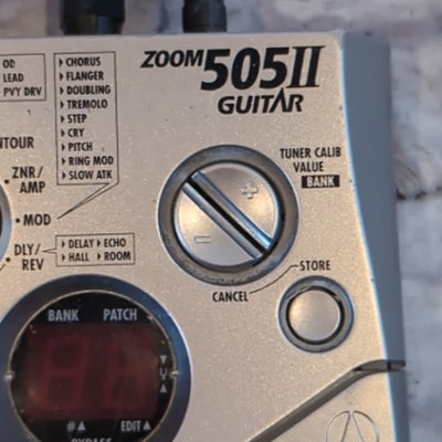 Zoom 505II Effects Pedal Pedal with Expression Pedal and Power Supply