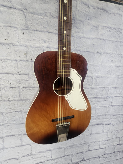 Airline Vintage S-68-WN Parlor Acoustic Guitar