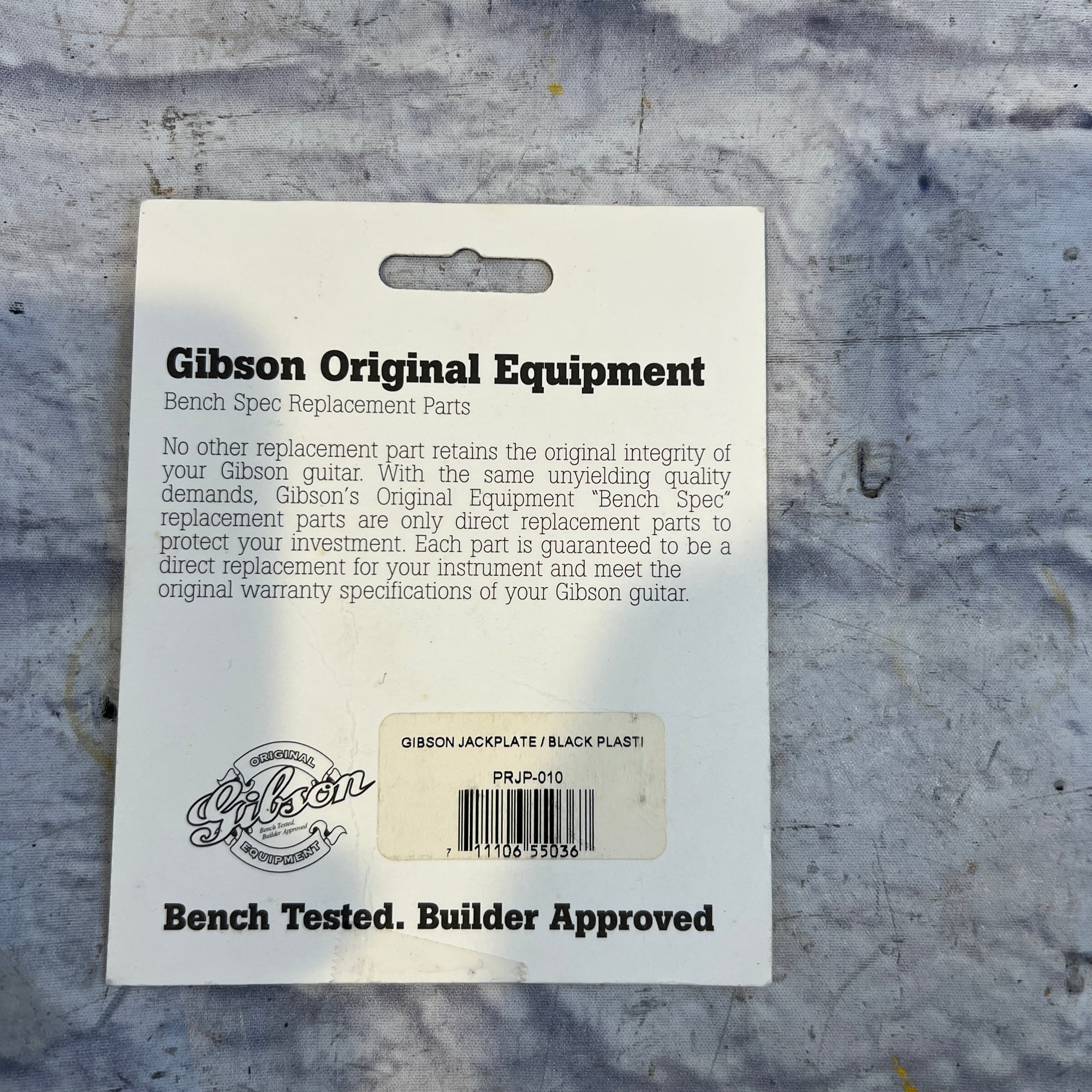 Gibson Jack Plate Gold Metal