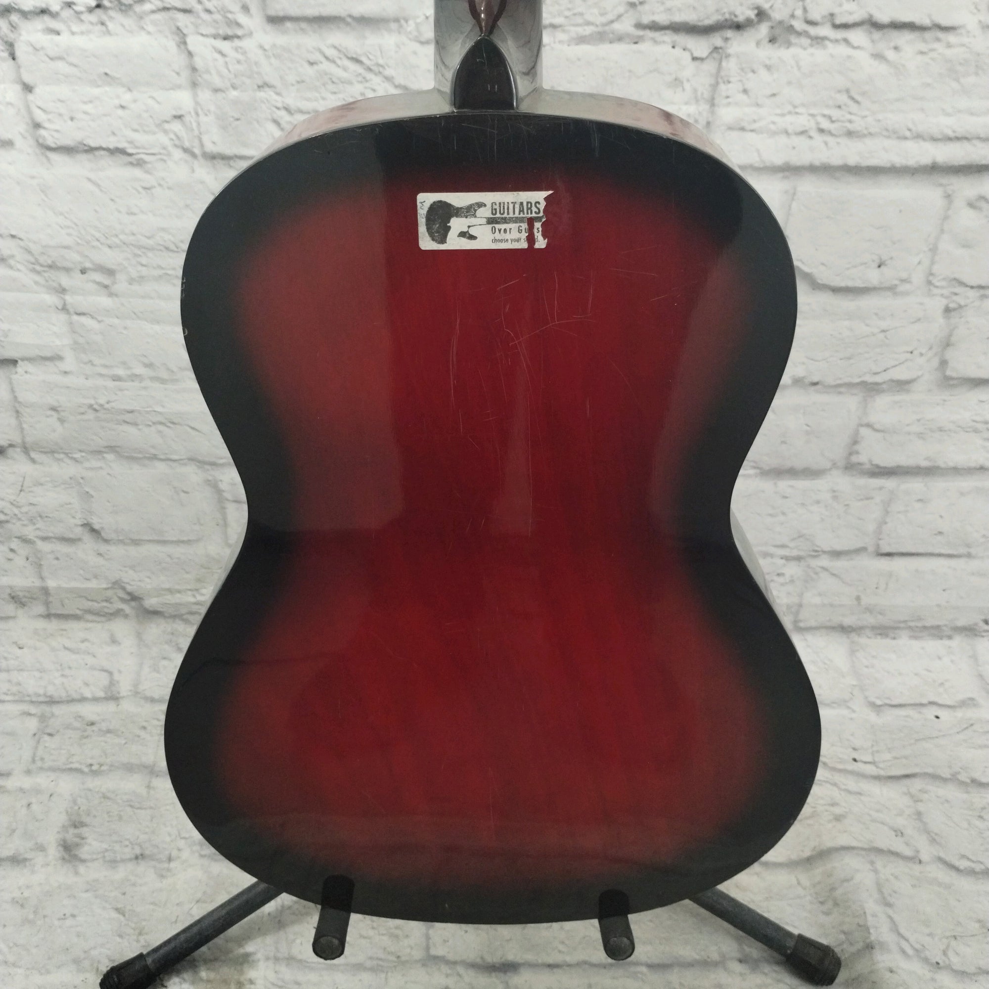 Rogue Red Acoustic Guitar