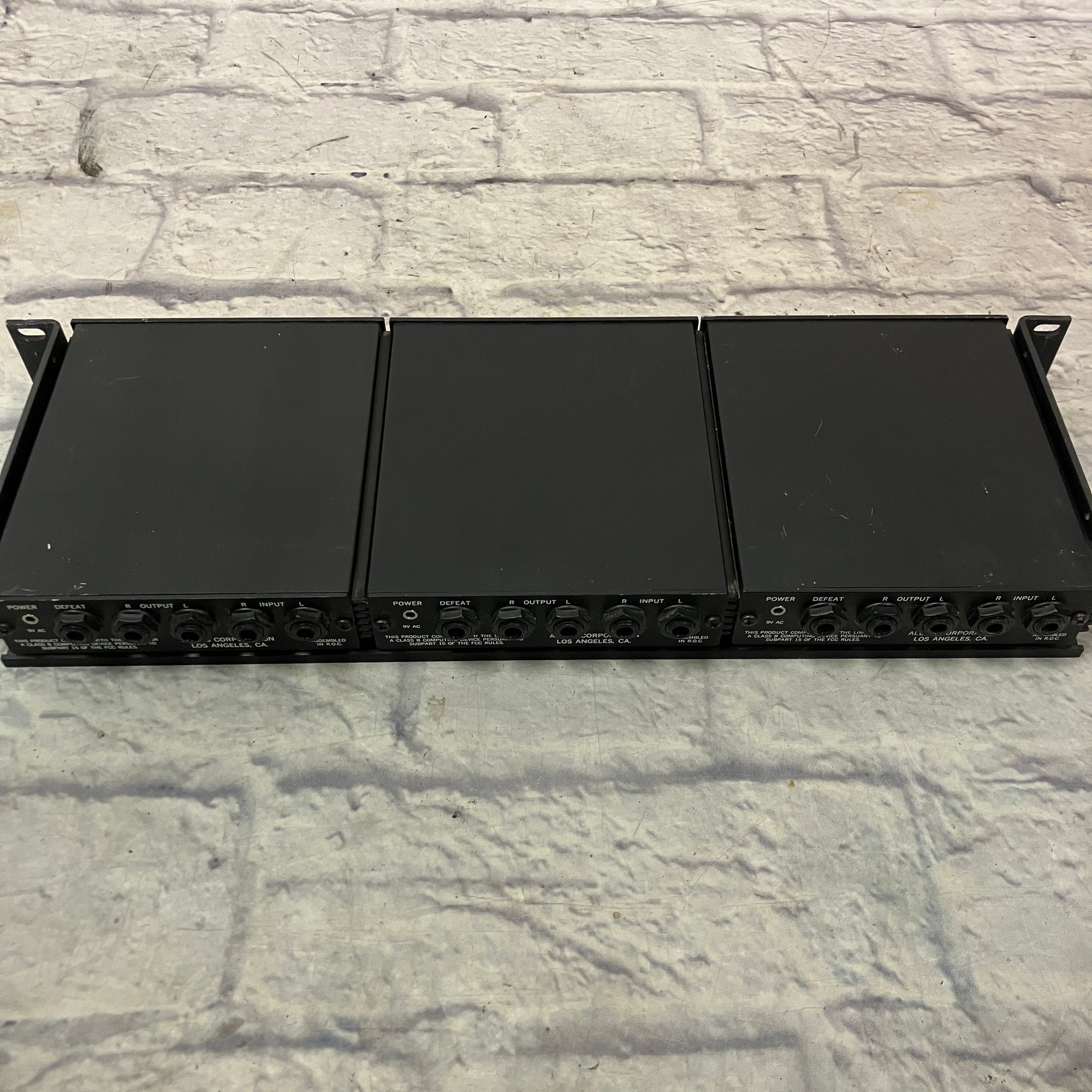 Alesis MicroVerb II (Set of Three)