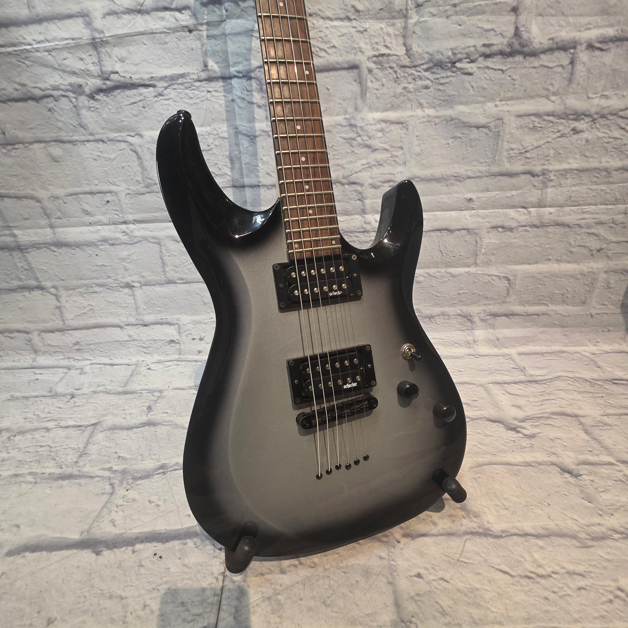 Schecter C-6 Elite Diamond Series - Silver Burst Electric Guitar